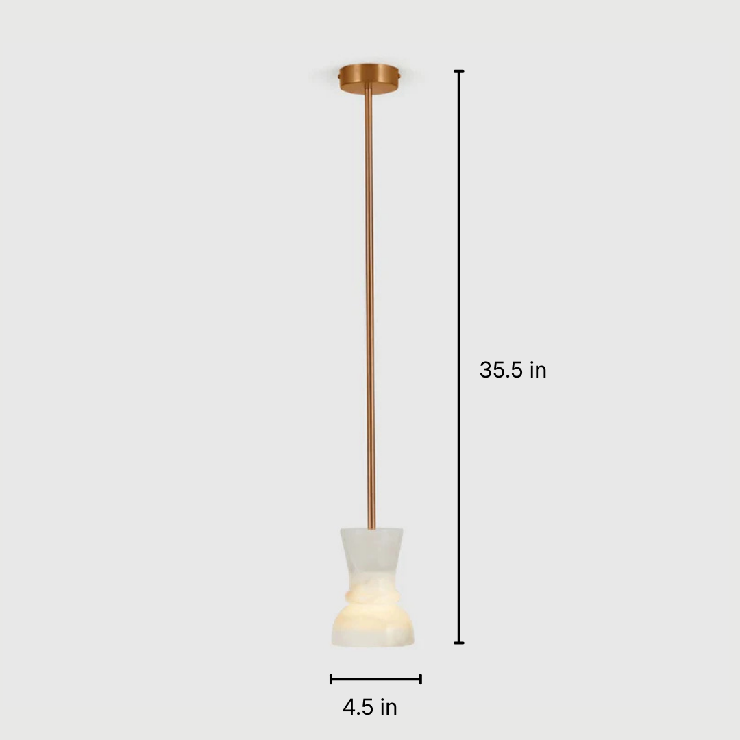 Alabaster Pendant Light 1