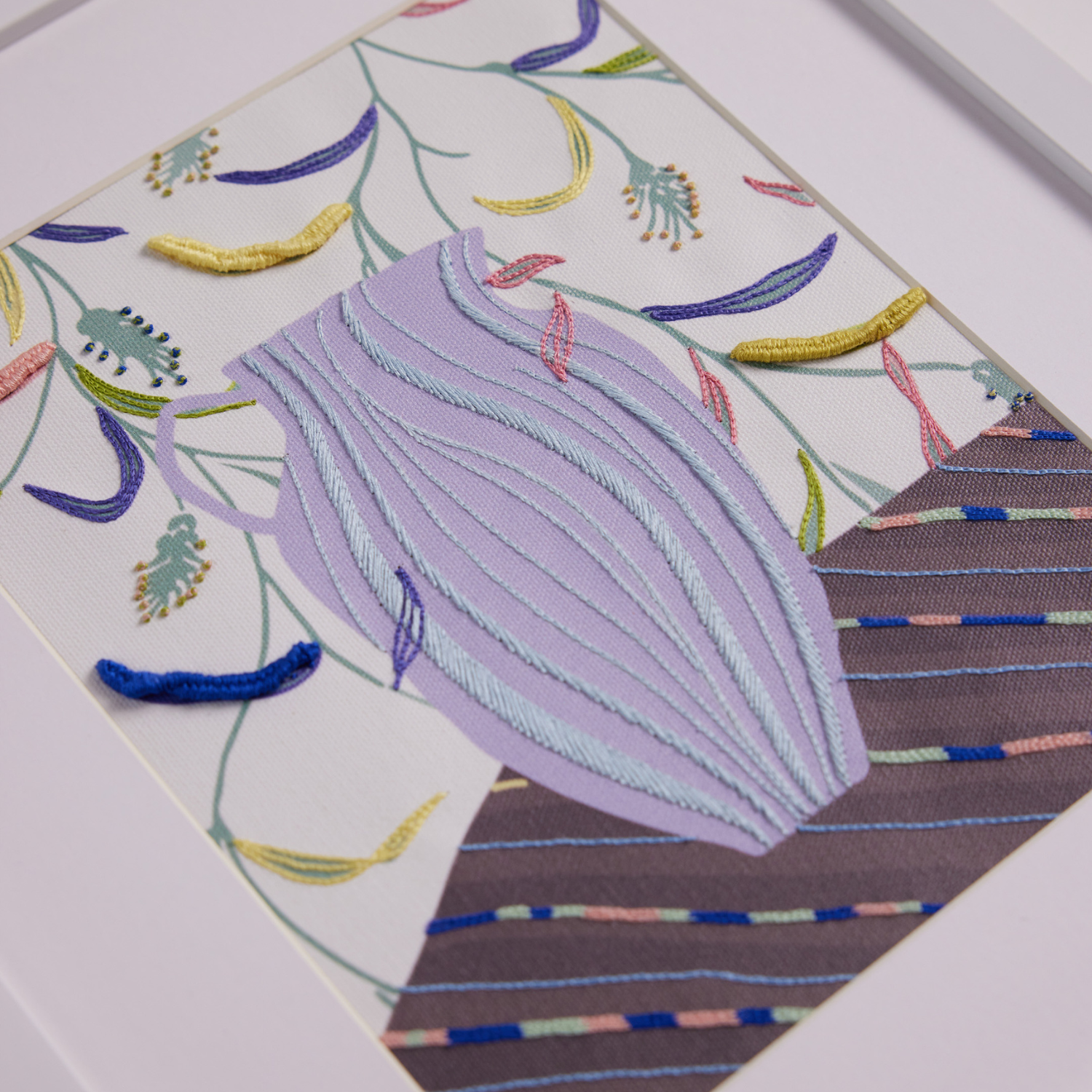 Embroidered Vessels - IV