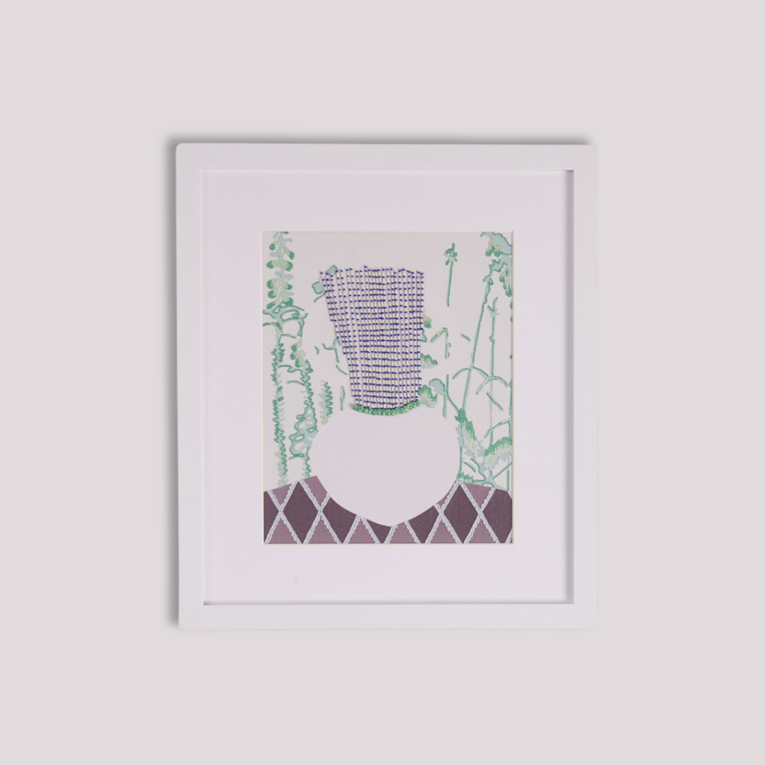 Embroidered Vessels - I