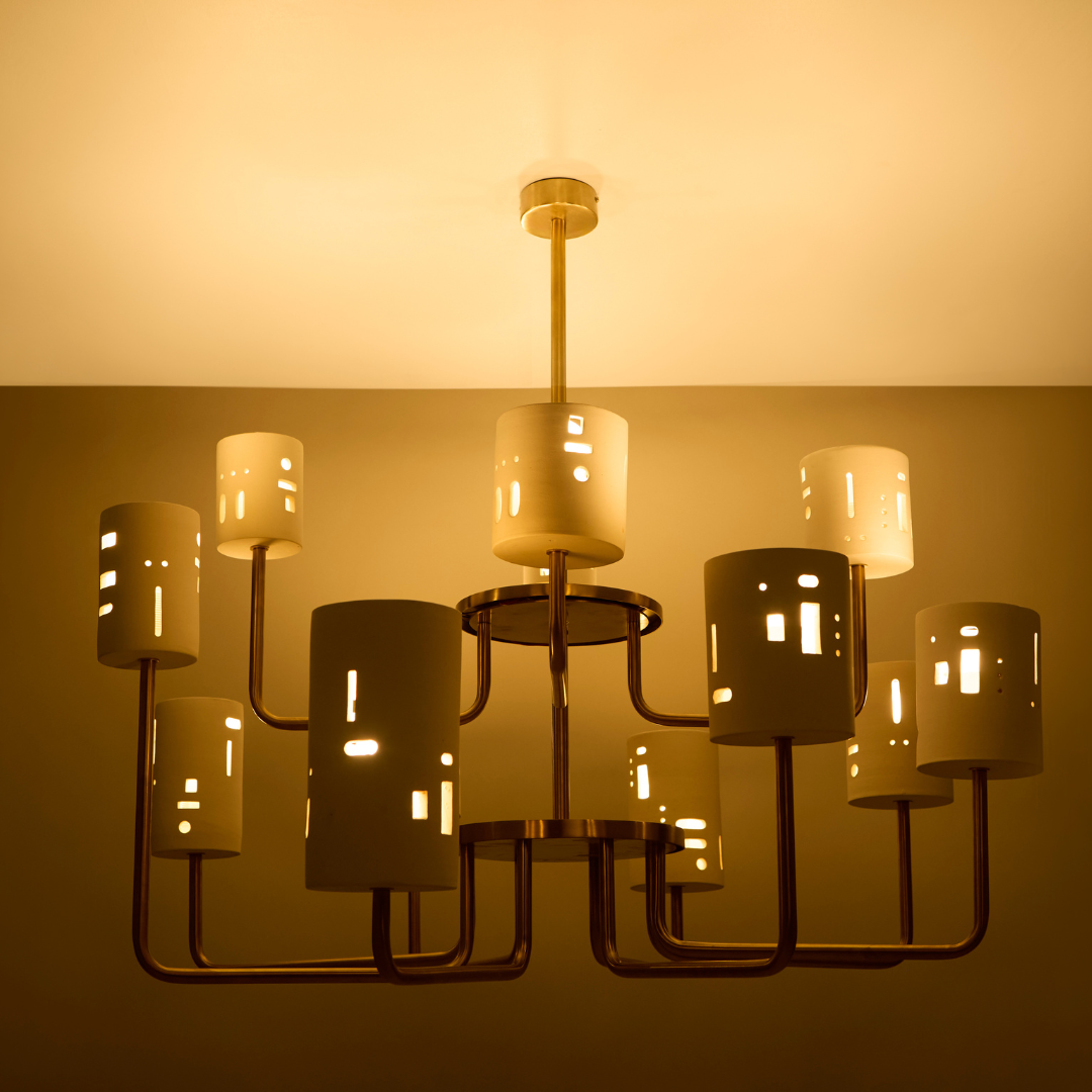 Cut Out Chandelier