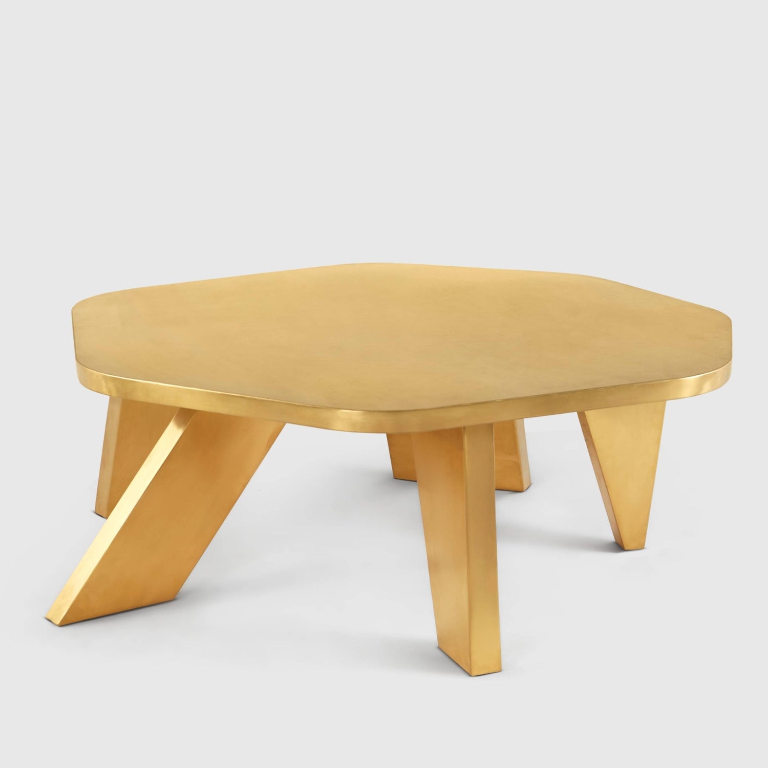 Gold Center Table