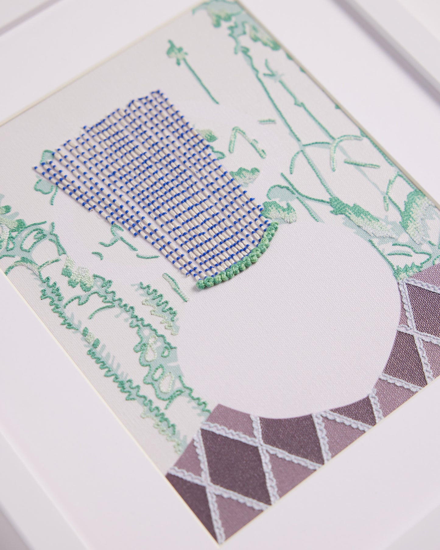 Embroidered Vessels - I