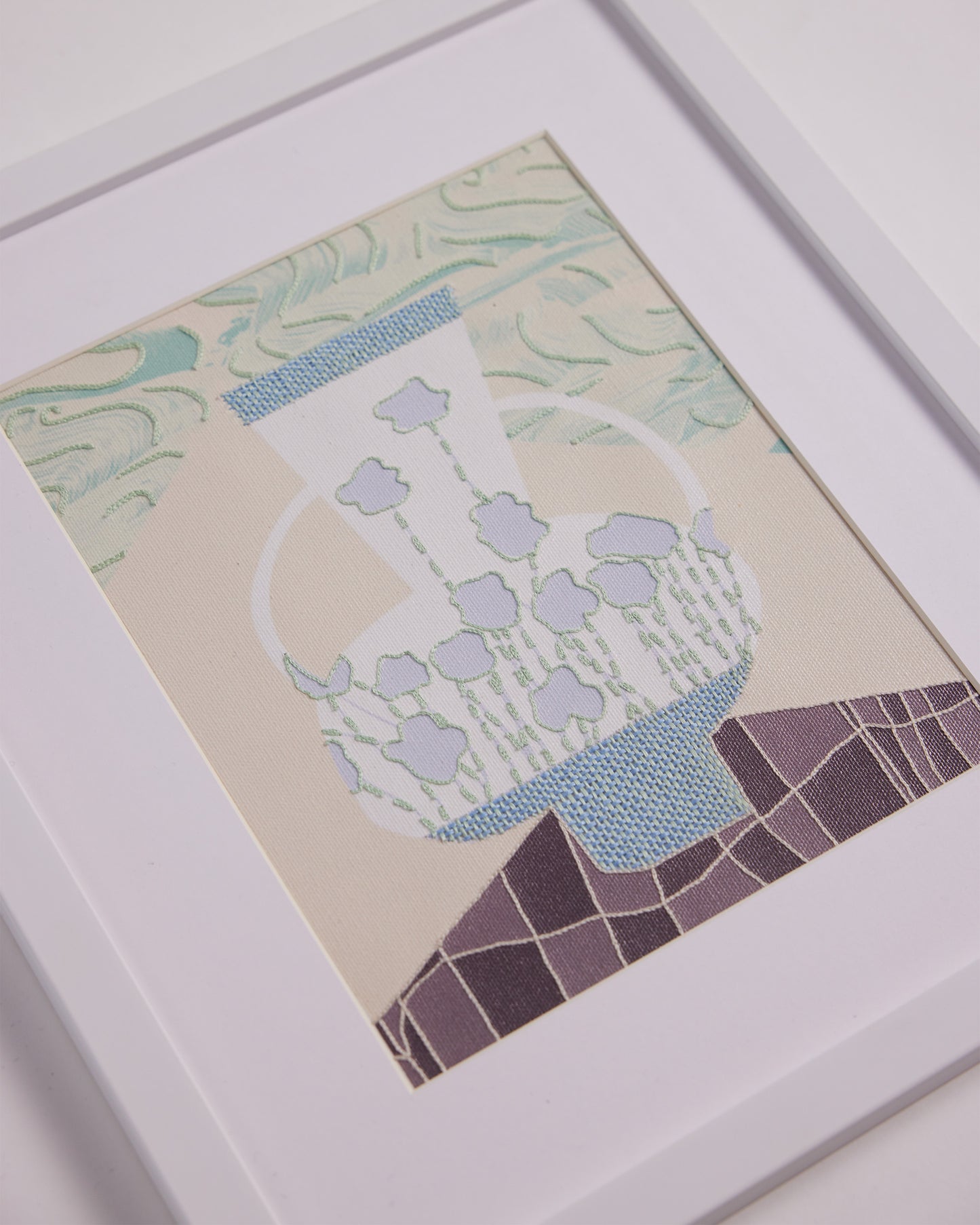 Embroidered Vessels - II