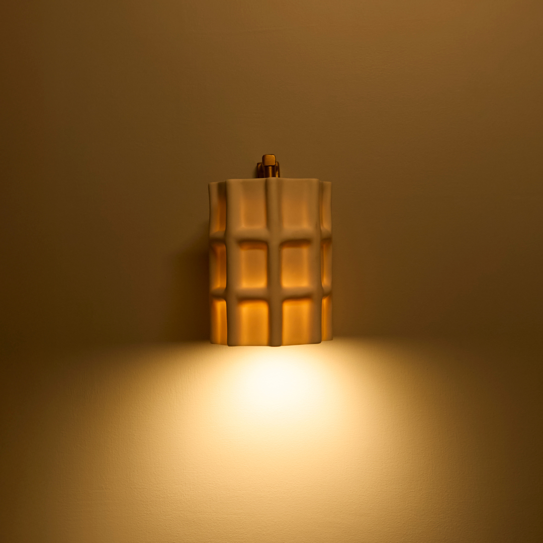 Coffered Wall Light