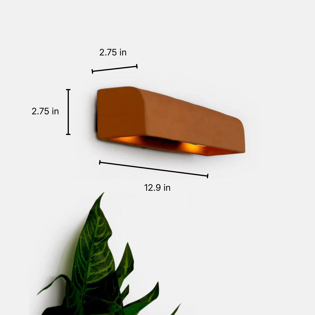 Picture Wall Light - Terracotta