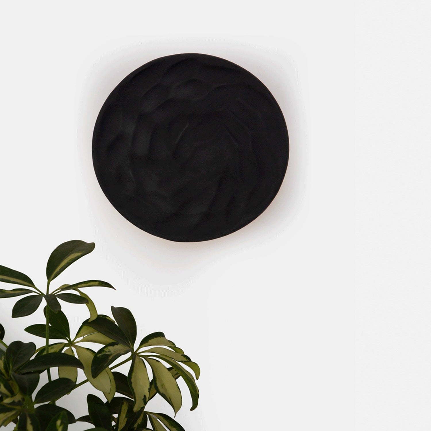 Clay Disc Wall Light