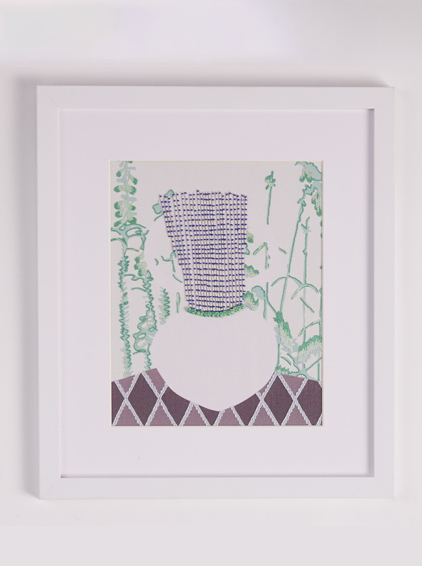 Embroidered Vessels - I