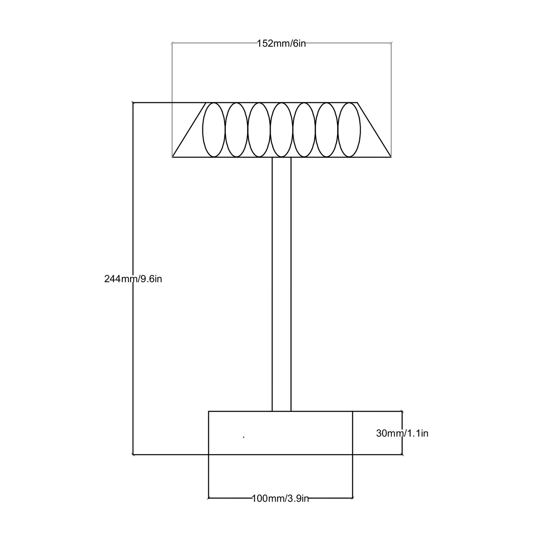 Ceramic Portable Table Lamp