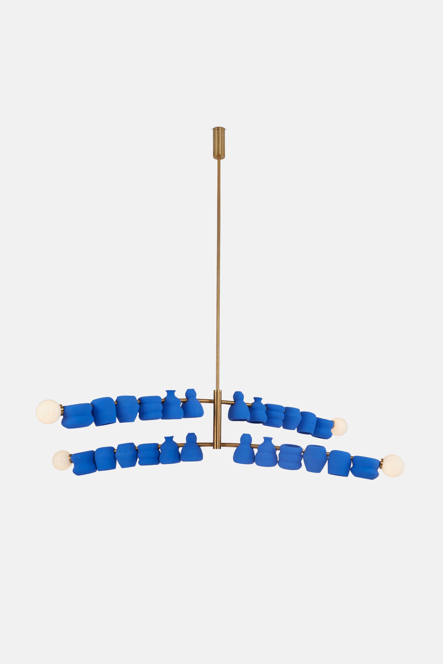 Pots Chandelier - Blue