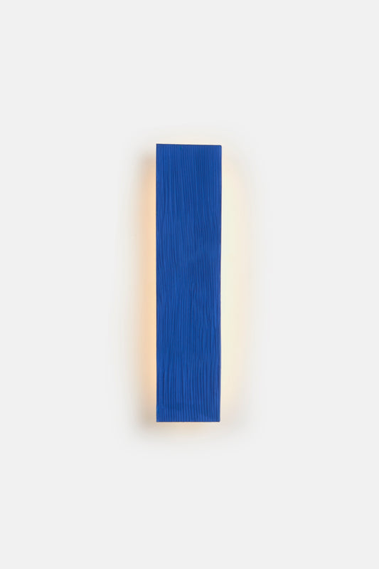 Blue Vertical Sconce