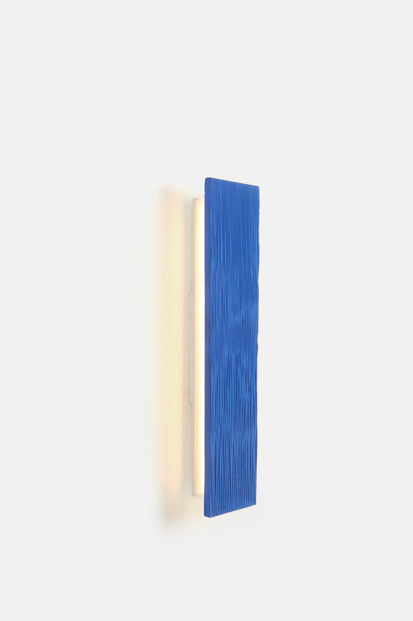 Blue Vertical Sconce