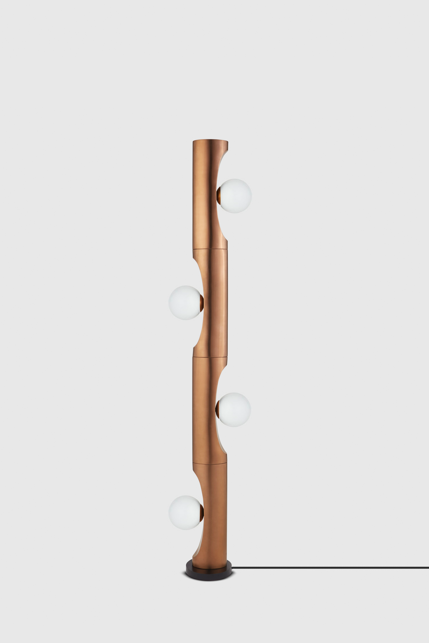 Notch Floor Lamp - Rose Gold