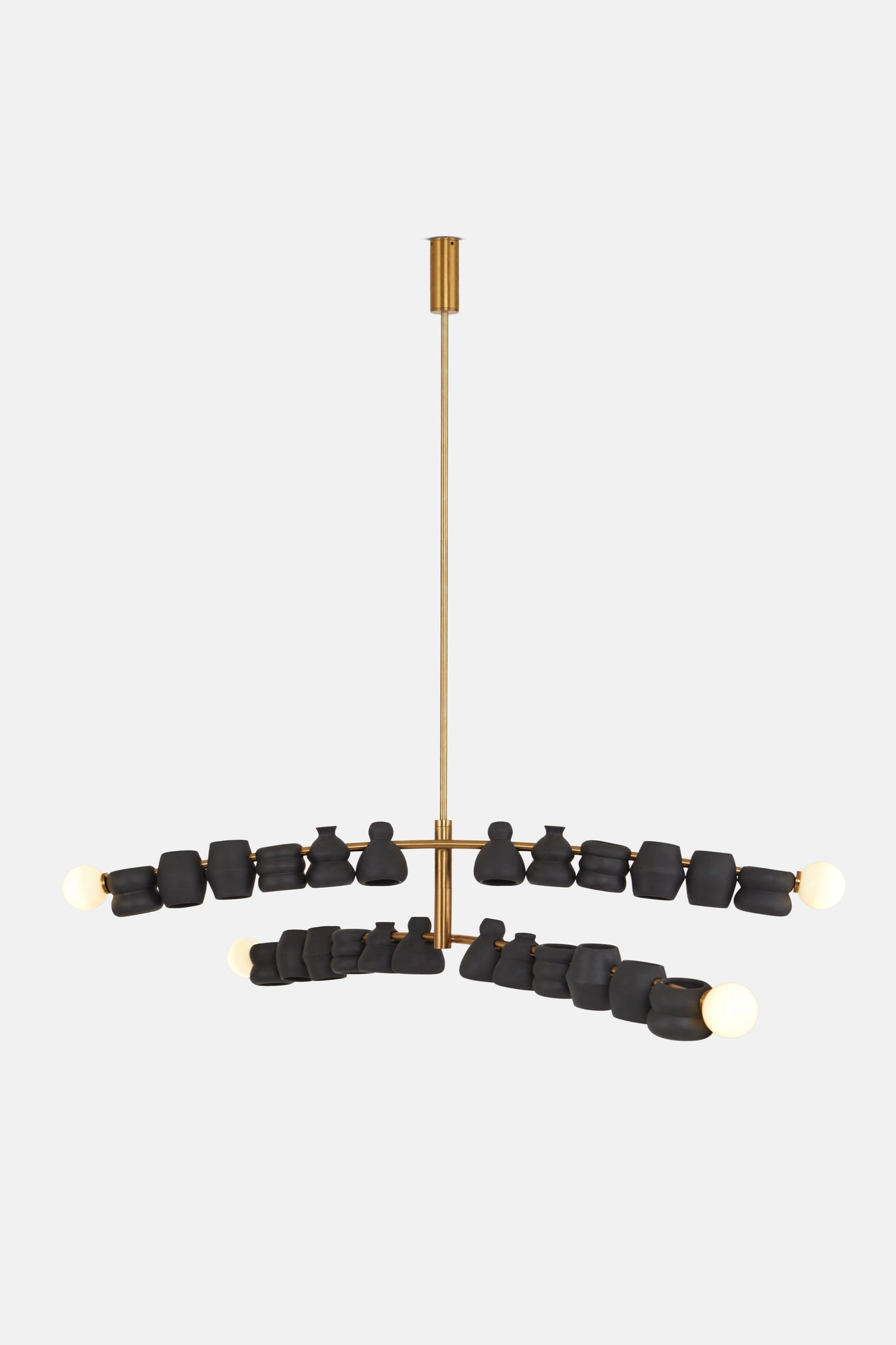 Pots Chandelier - Black
