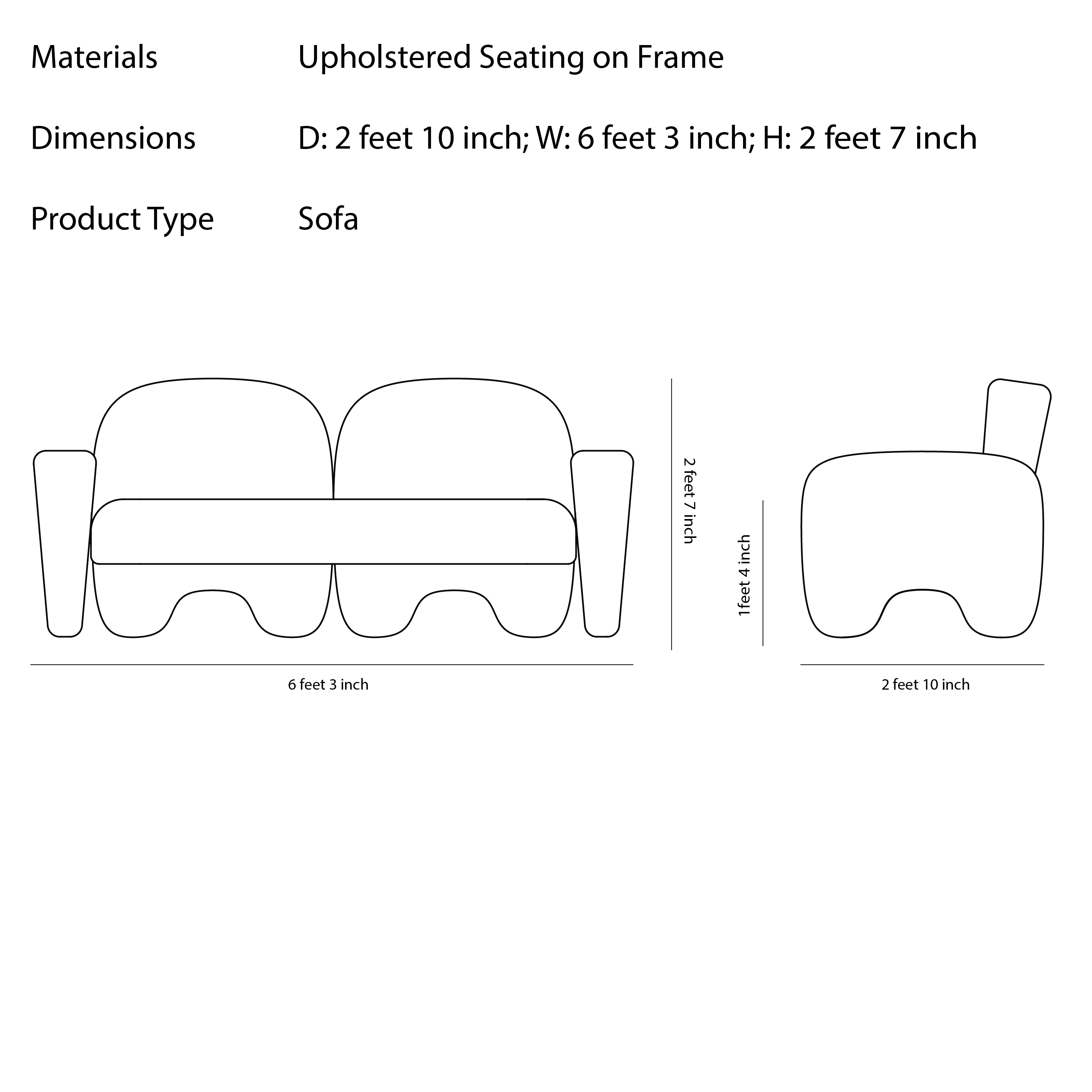 Notch Sofa