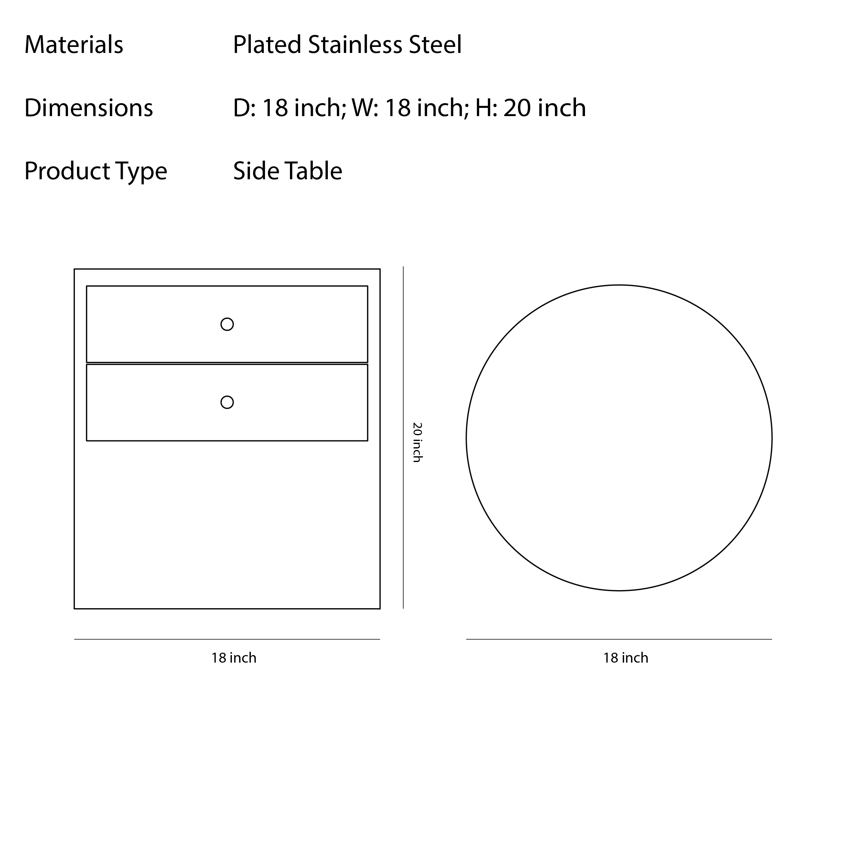 Drumstick with Drawers