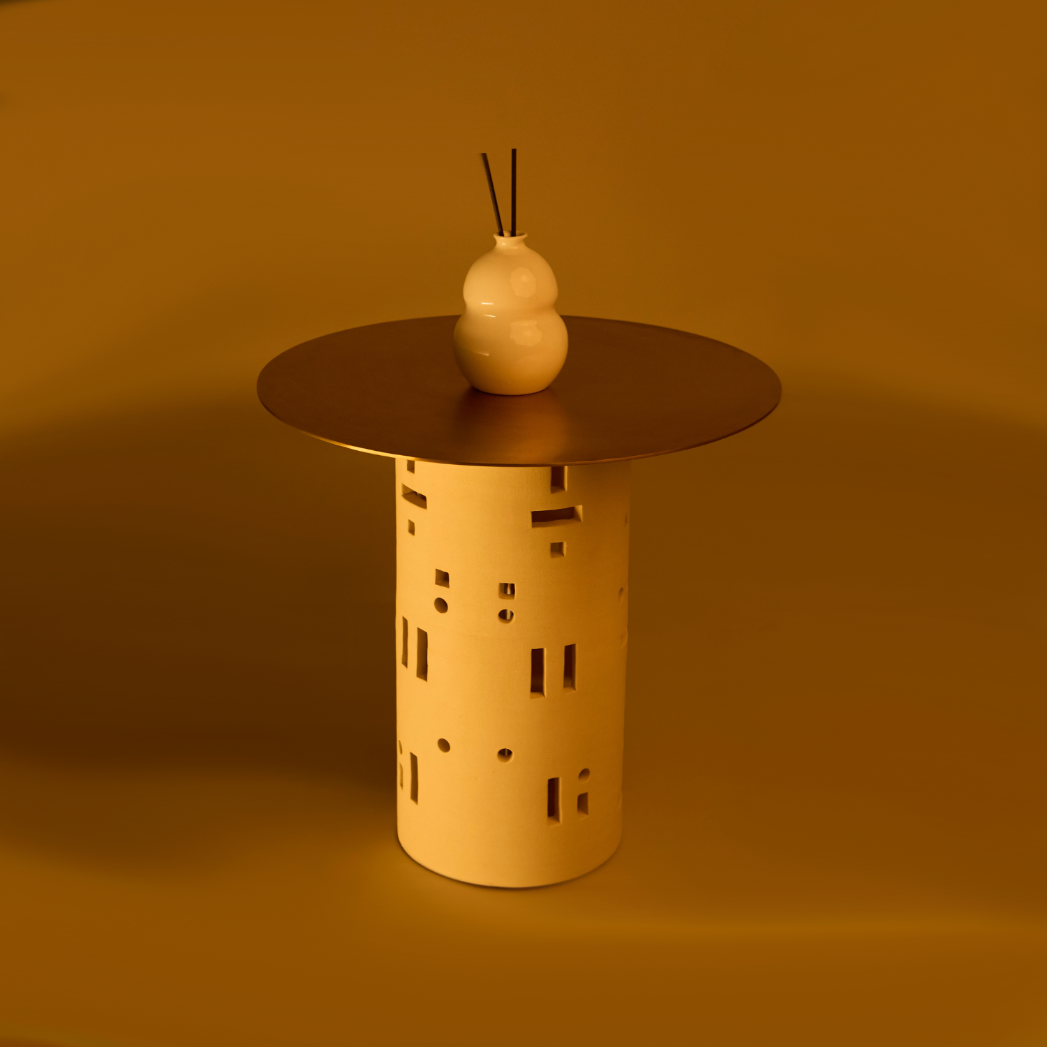 Cut Out Side Table