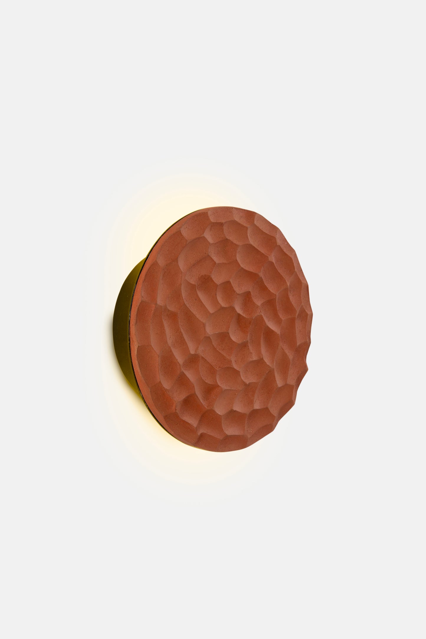 Terra disc wall lamp