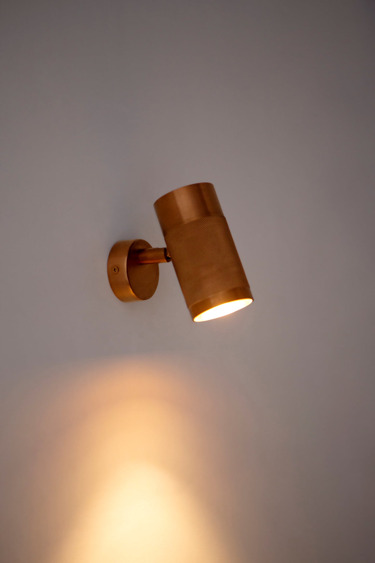 Nerl Lamp in Rose Gold