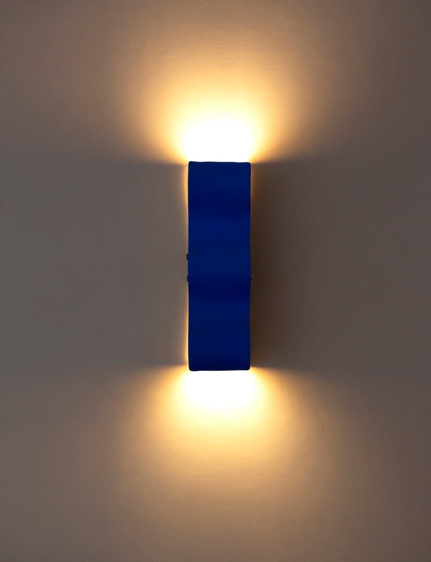 Blue Wave Wall Light
