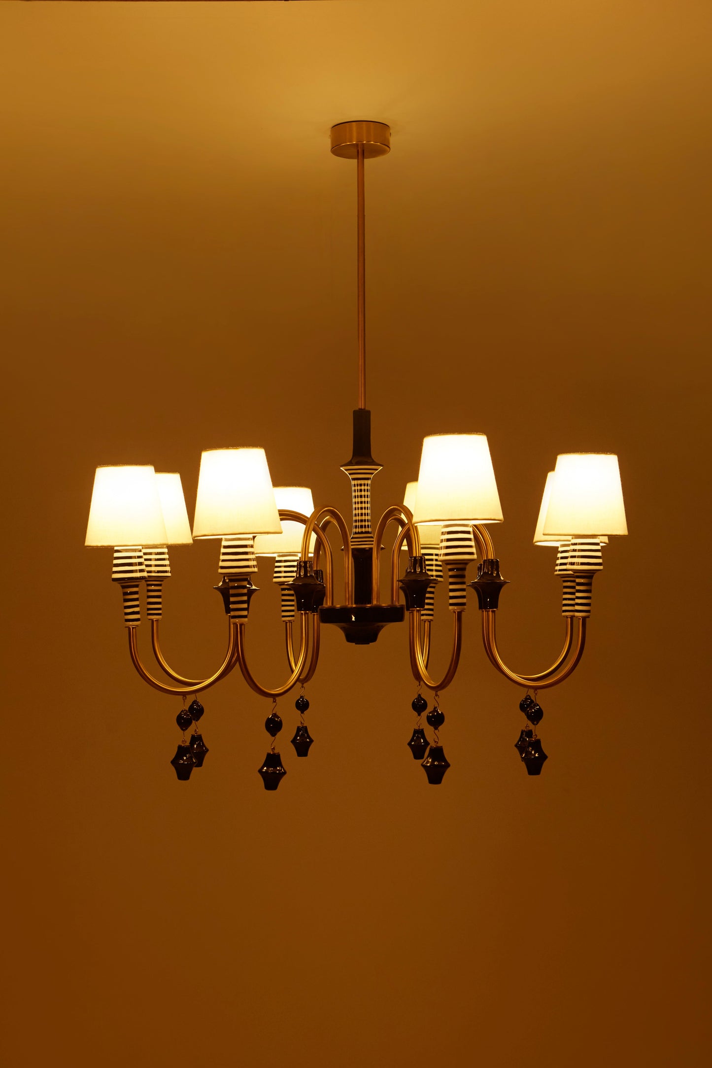 Stripe Chandelier
