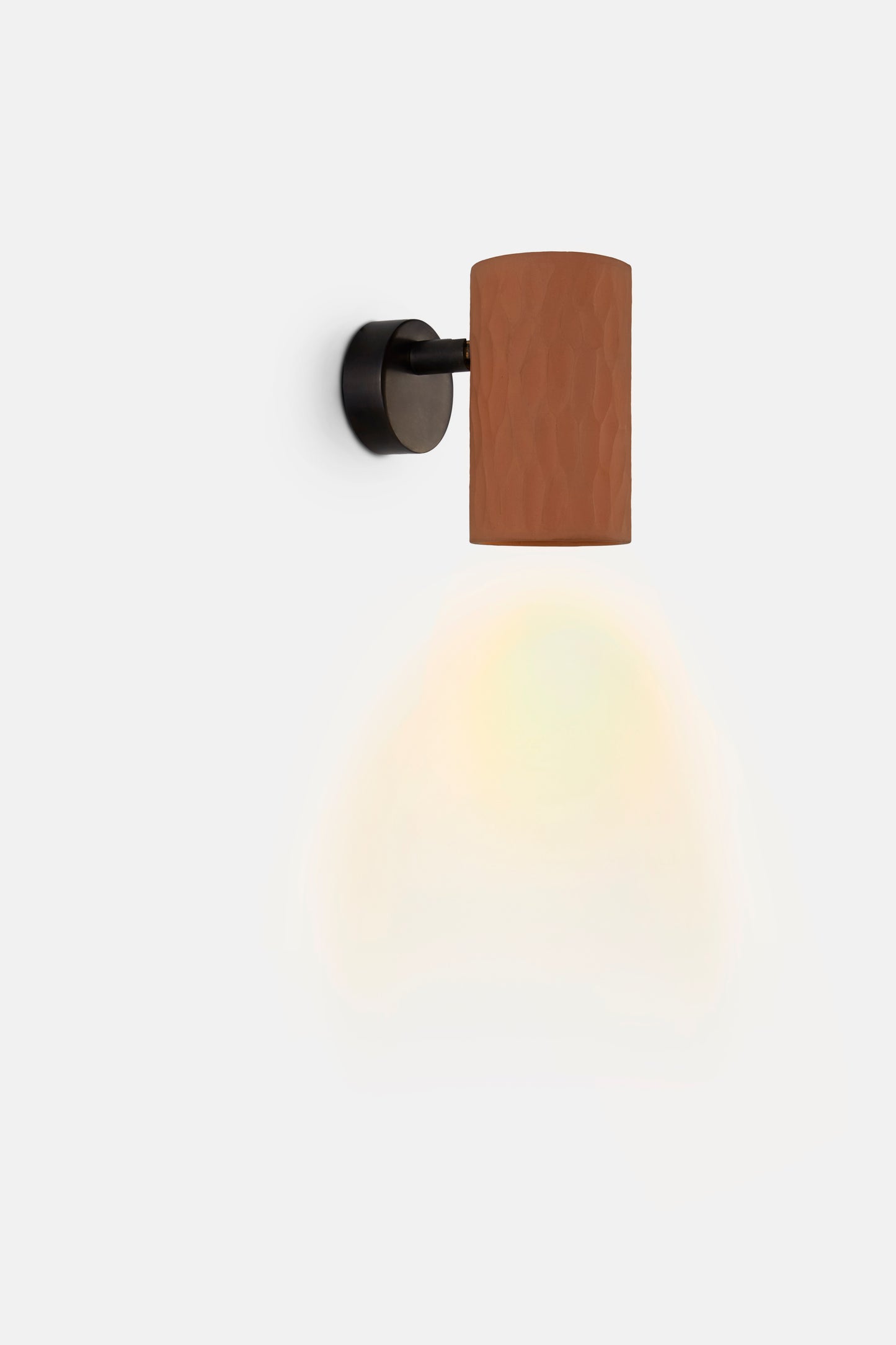 Nerl Lamp in Terracotta