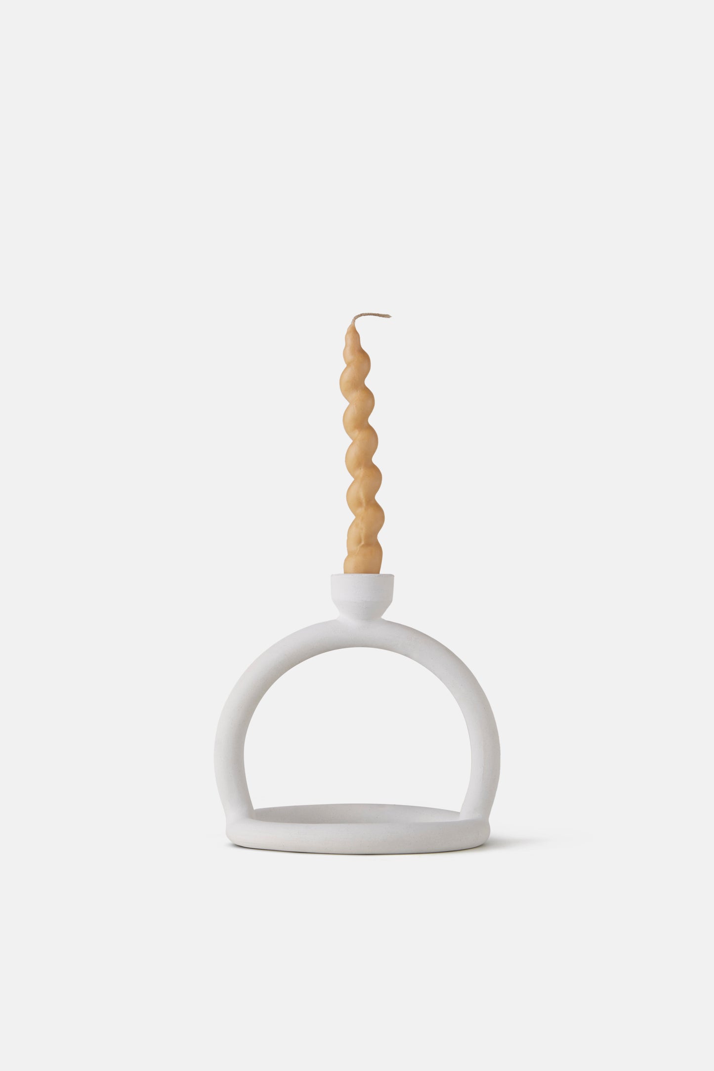 Candle Stand in Ivory