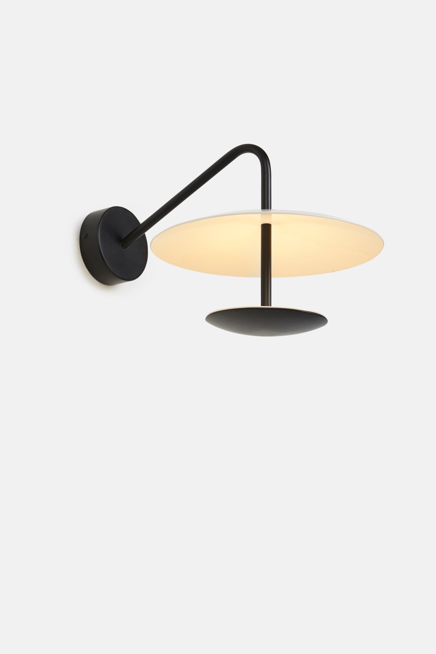 Disc Wall Light - Black