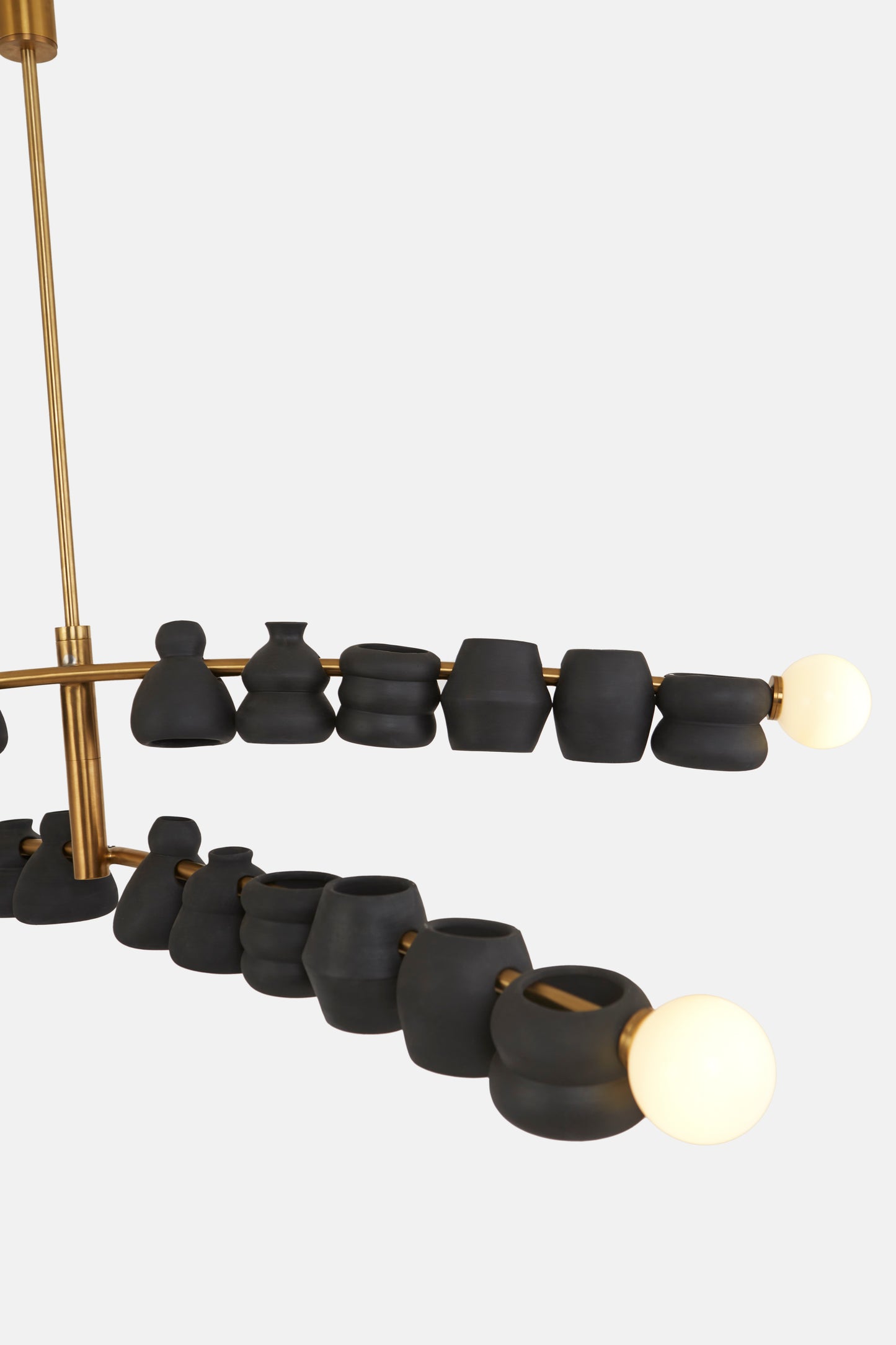 Pots Chandelier - Black