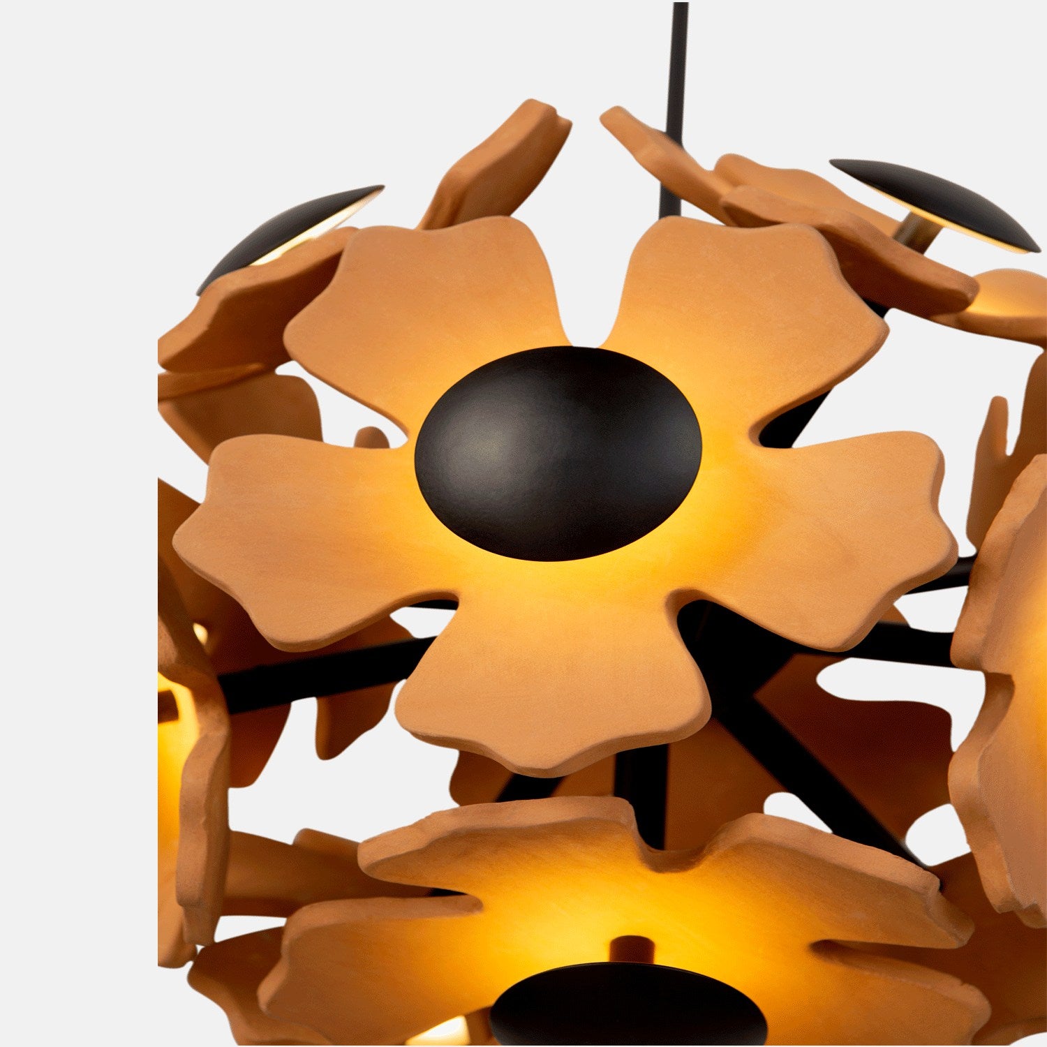 Flower Cluster Pendant Light