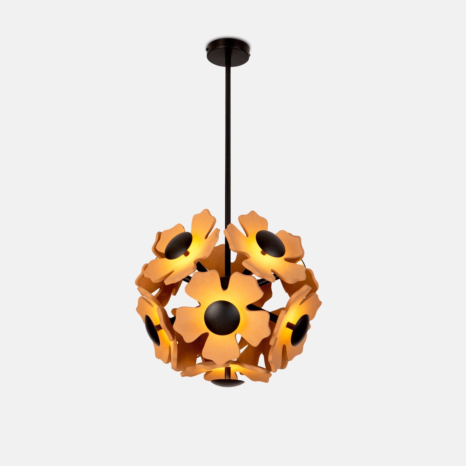 Flower Cluster Pendant Light