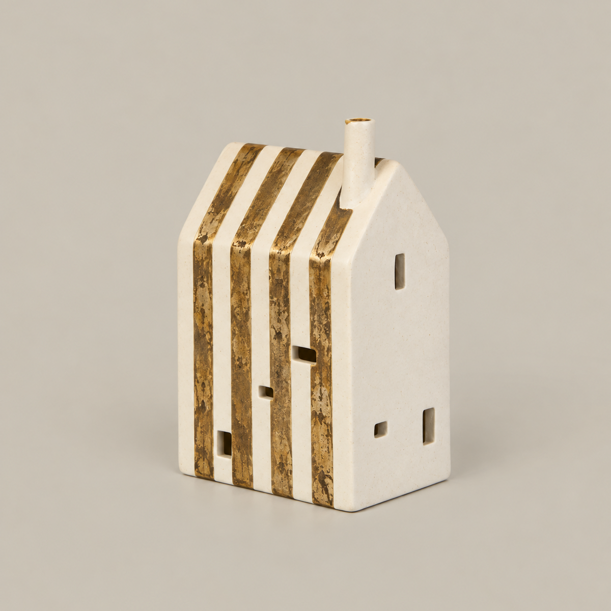 Miniature Houses - Gold Finish