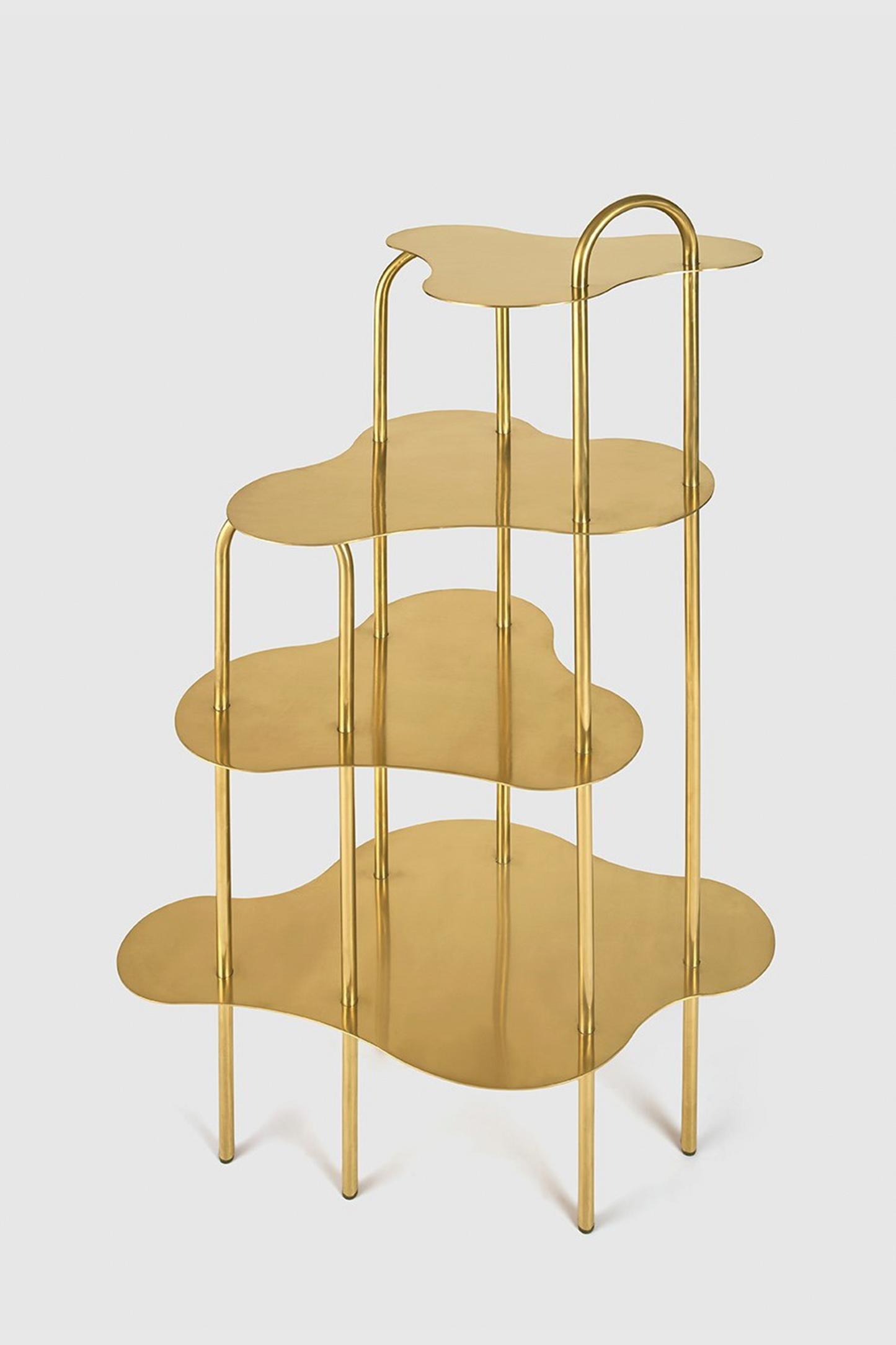 Ripple Shelf - Gold