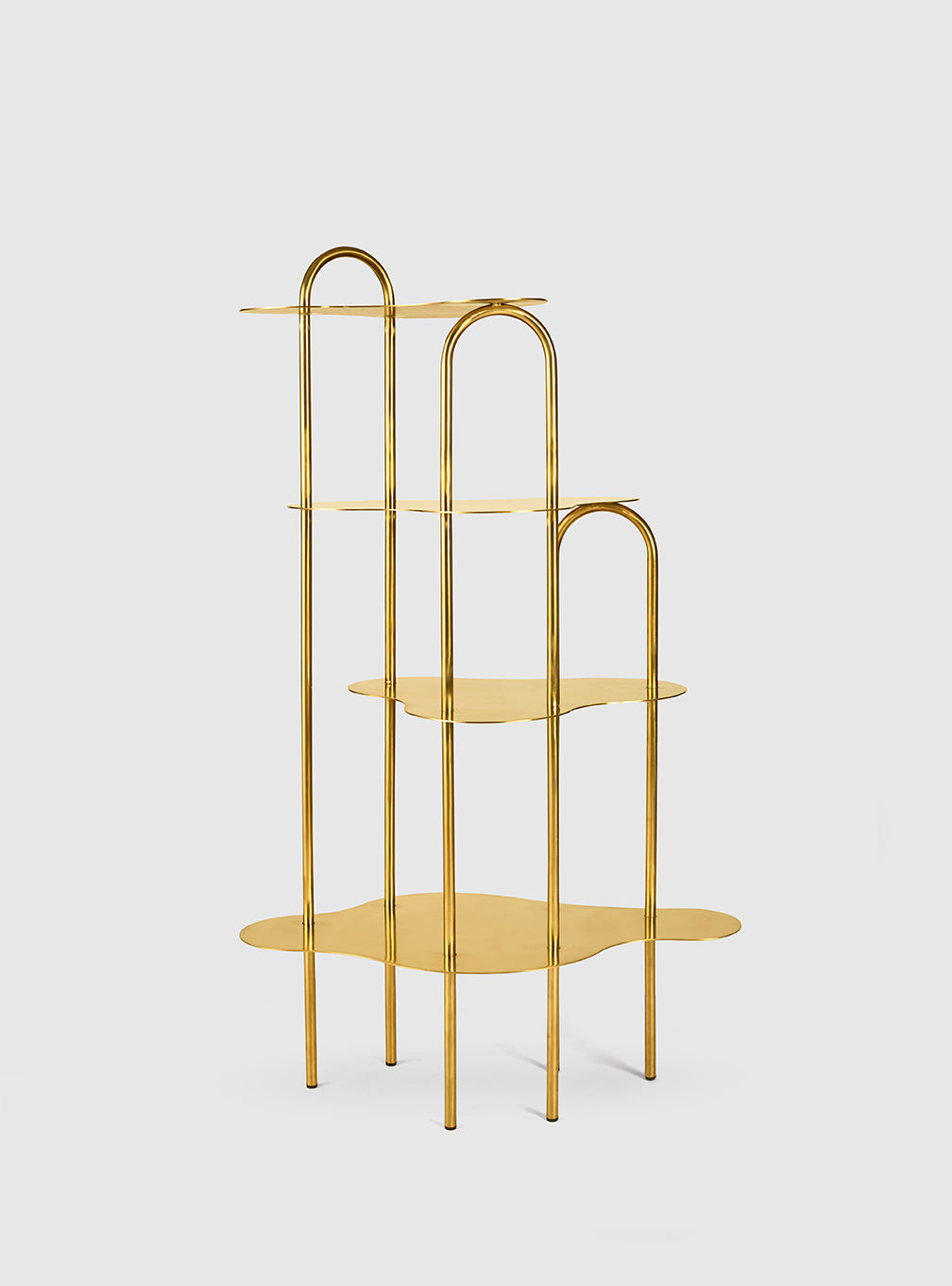 Ripple Shelf - Gold