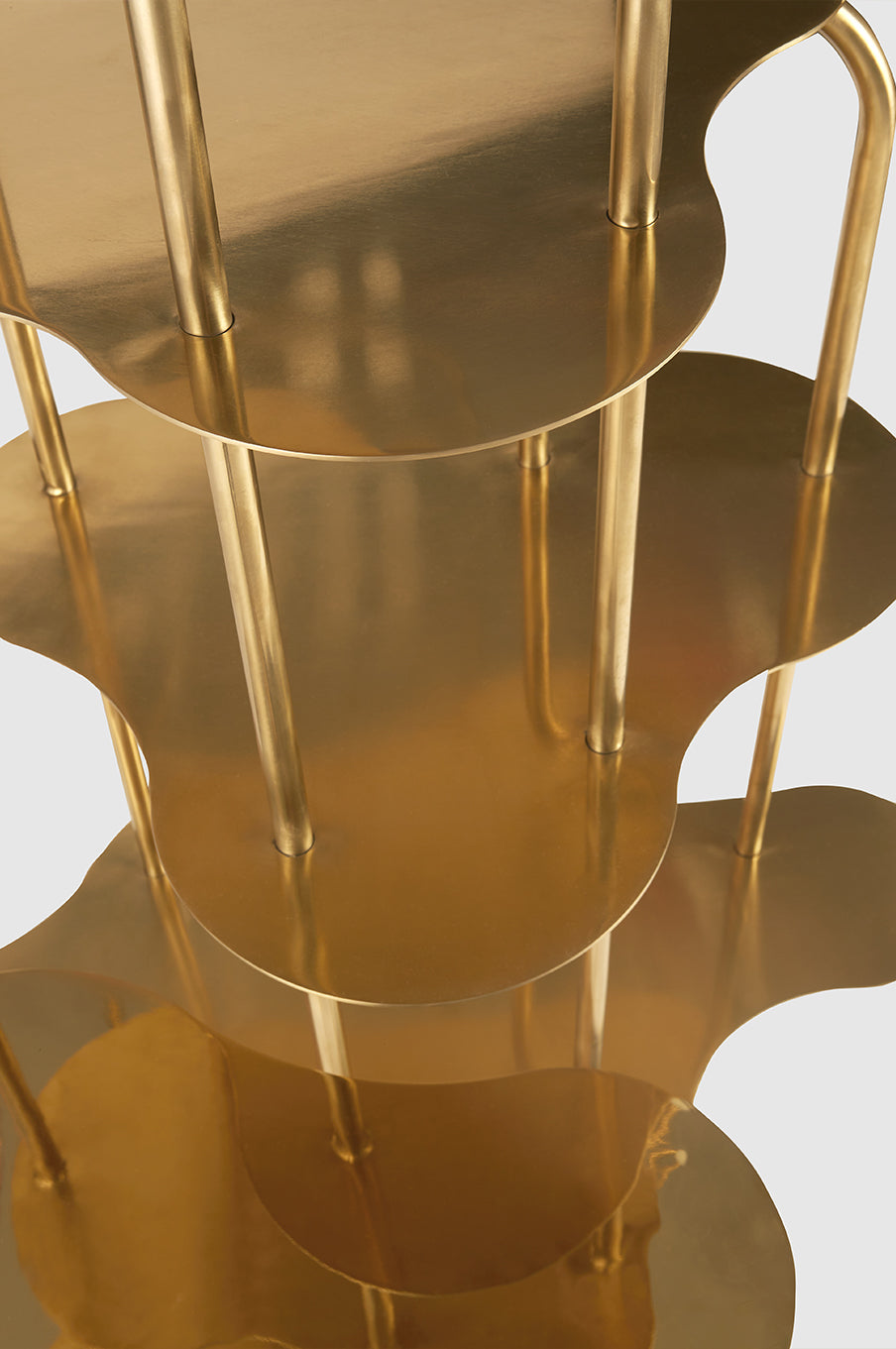 Ripple Shelf - Gold