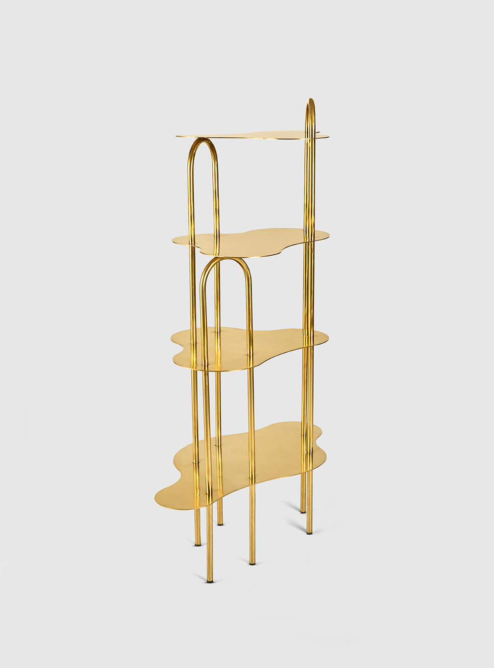 Ripple Shelf - Gold