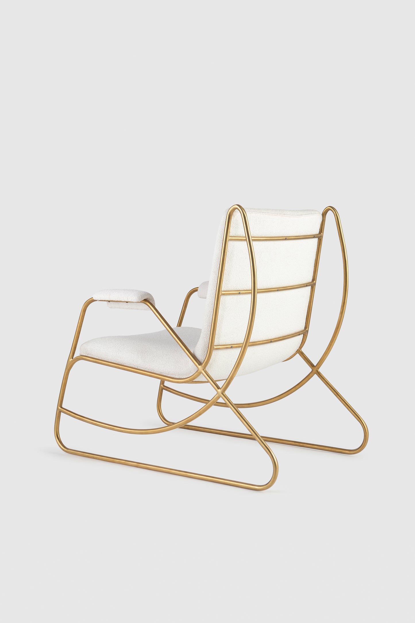 Lounge Chair - Gold