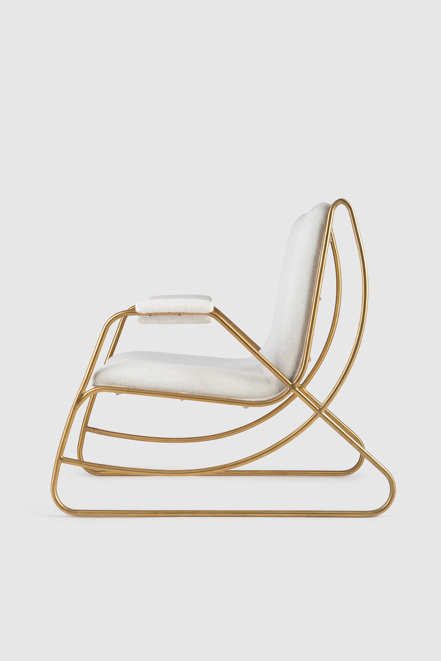 Lounge Chair - Gold