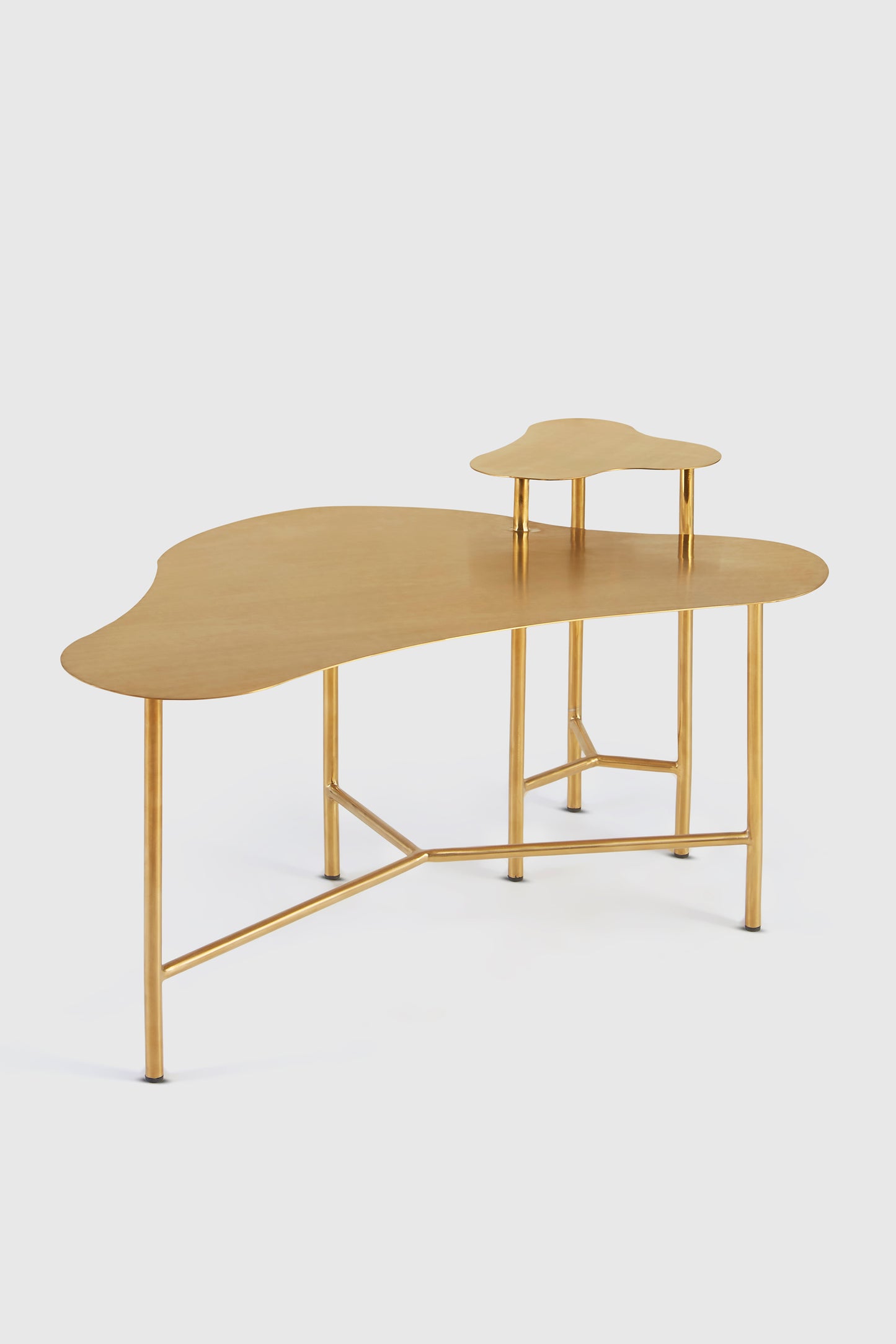 Ripple Center Table - Gold
