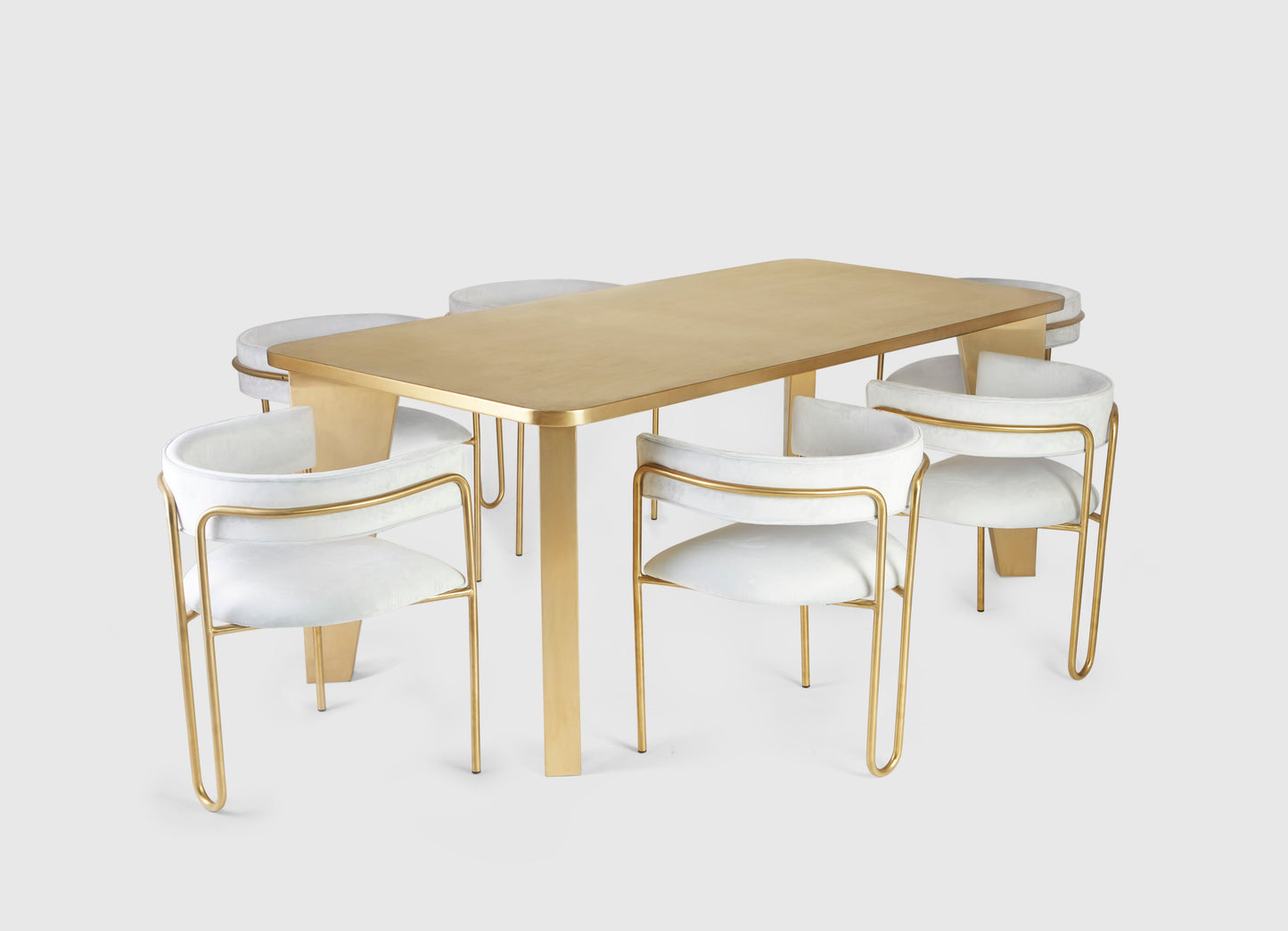 Gold Dining Table
