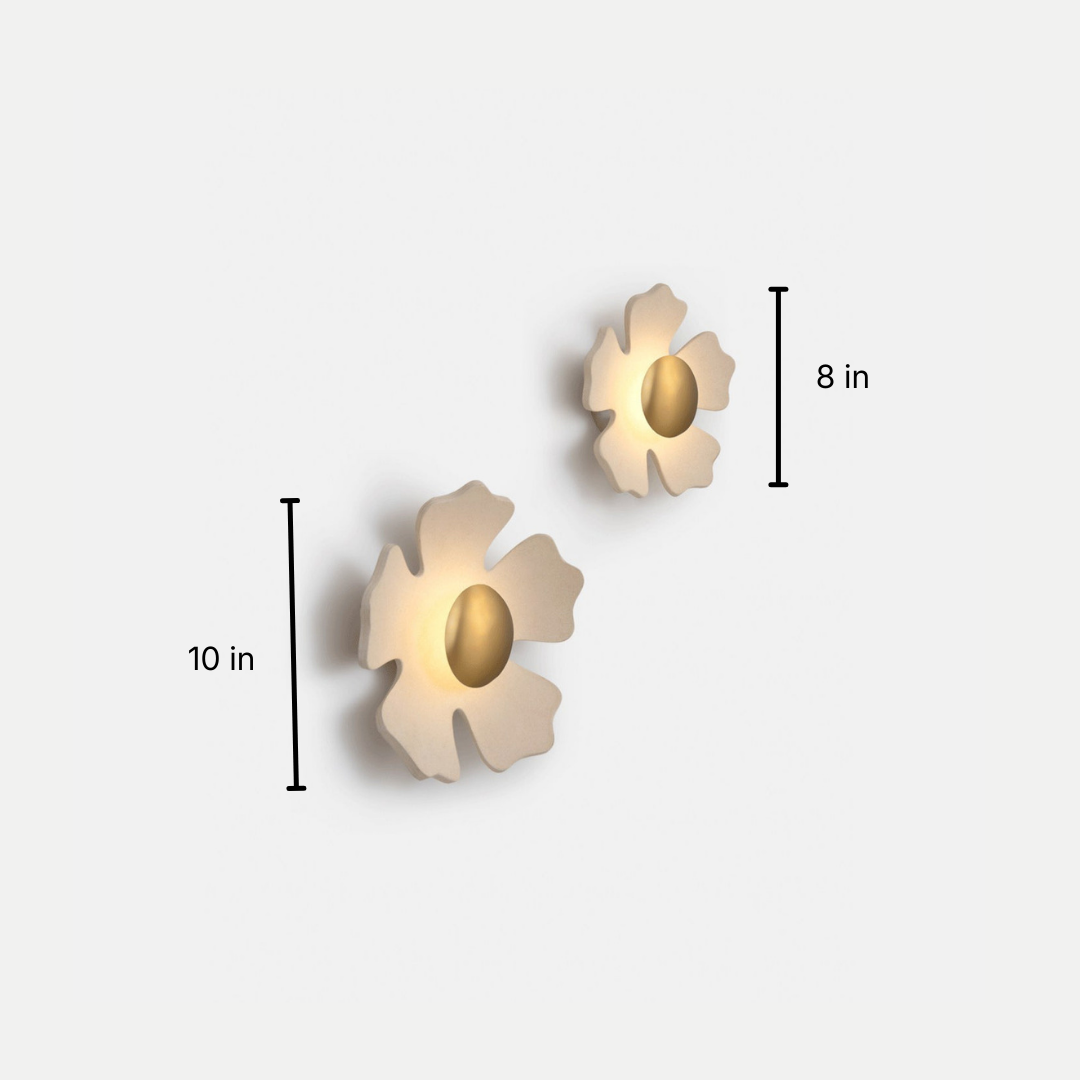 Flower Wall Light