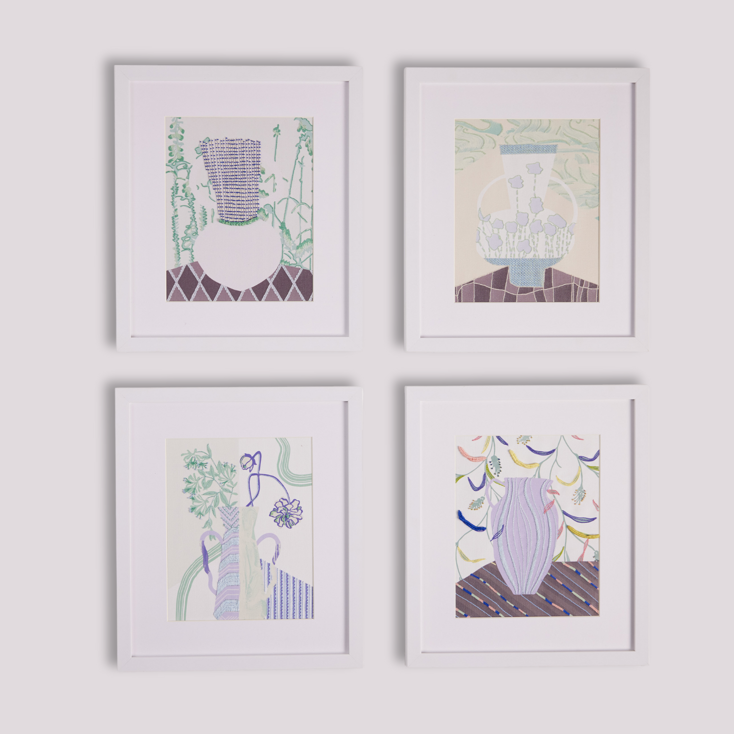 Embroidered Vessels - IV