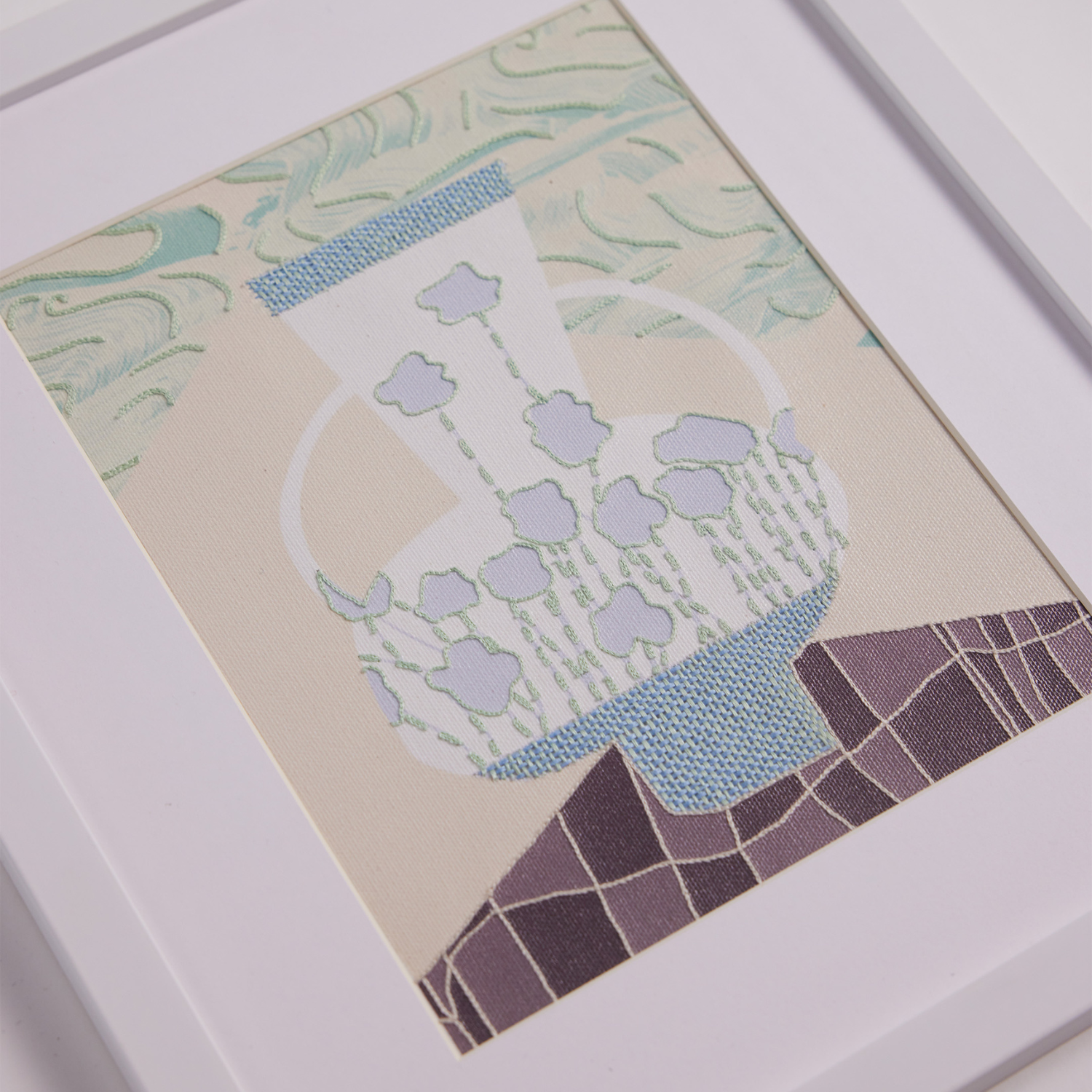 Embroidered Vessels - II