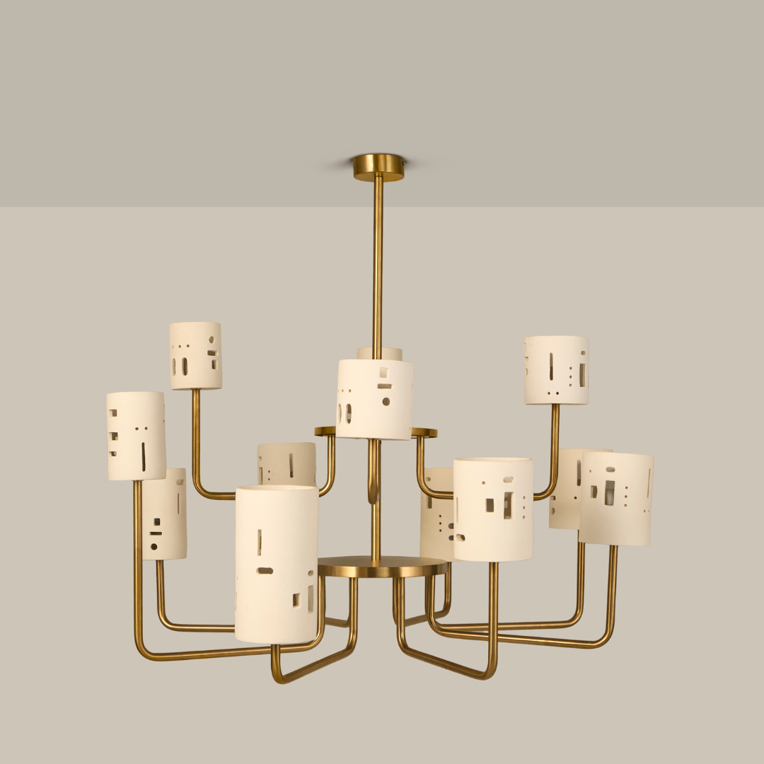 Cut Out Chandelier