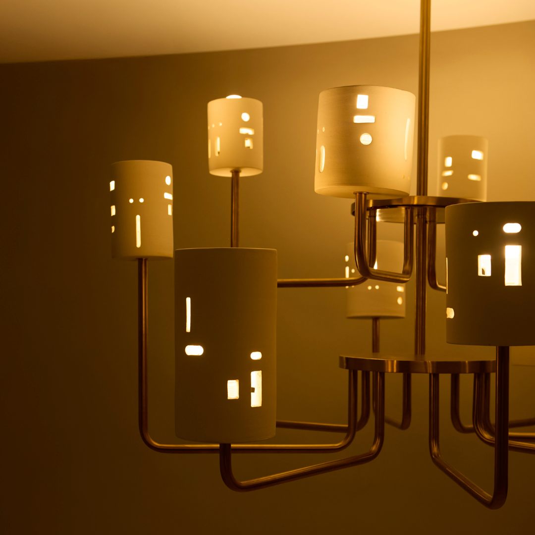 Cut Out Chandelier