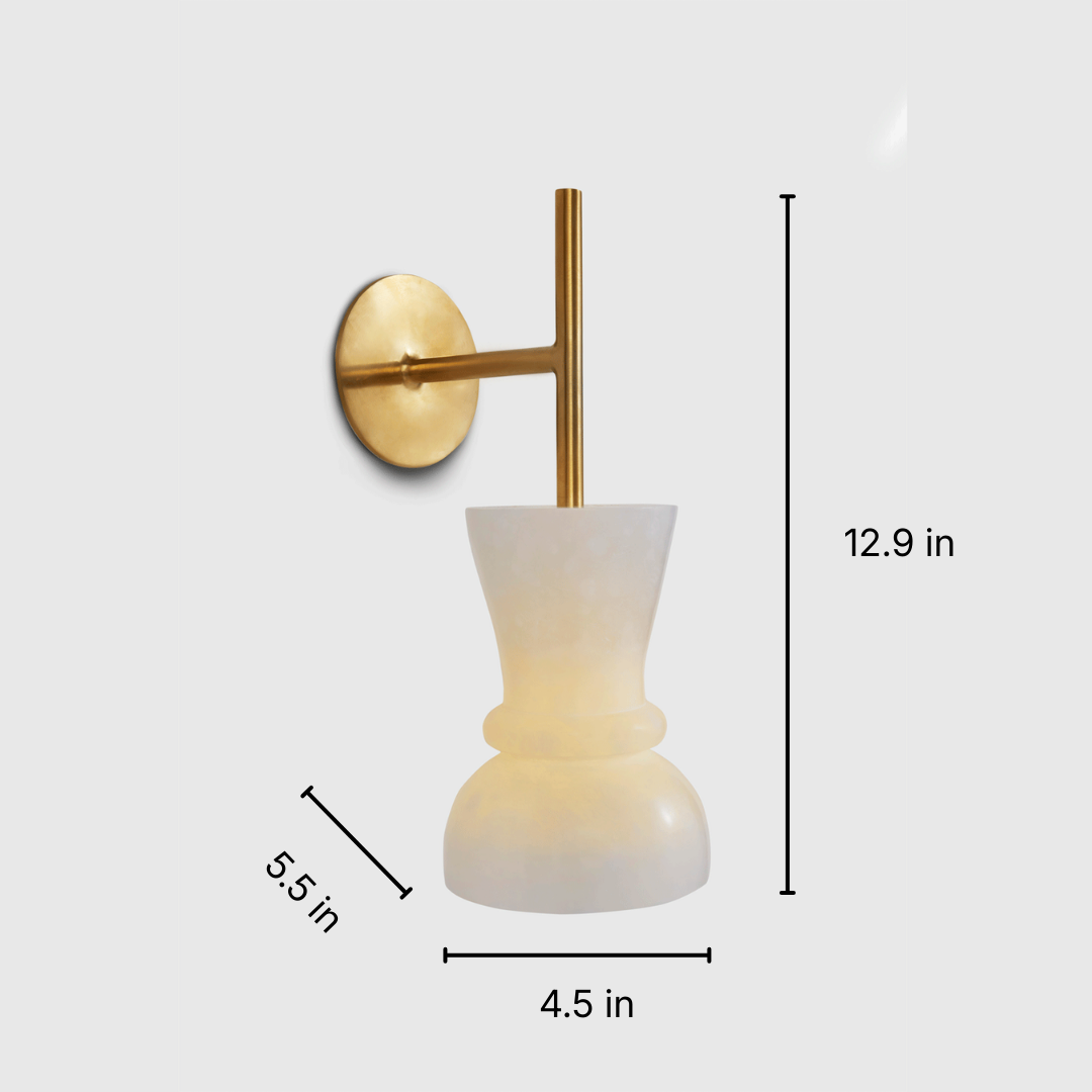 Alabaster Wall Light