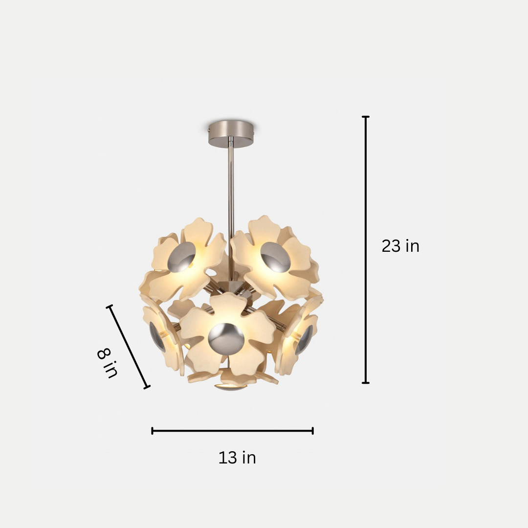 Flower Cluster Pendant Light