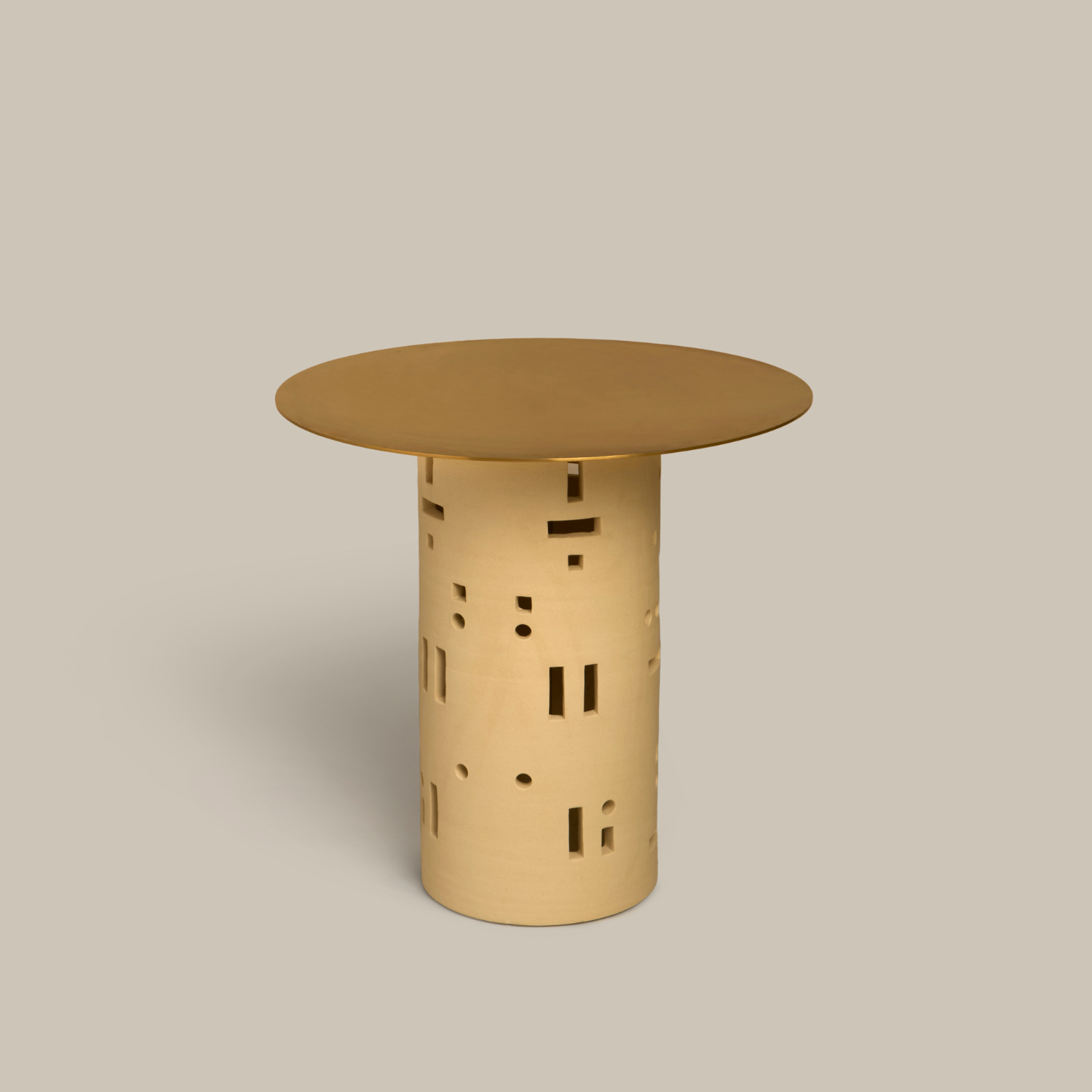 Cut Out Side Table