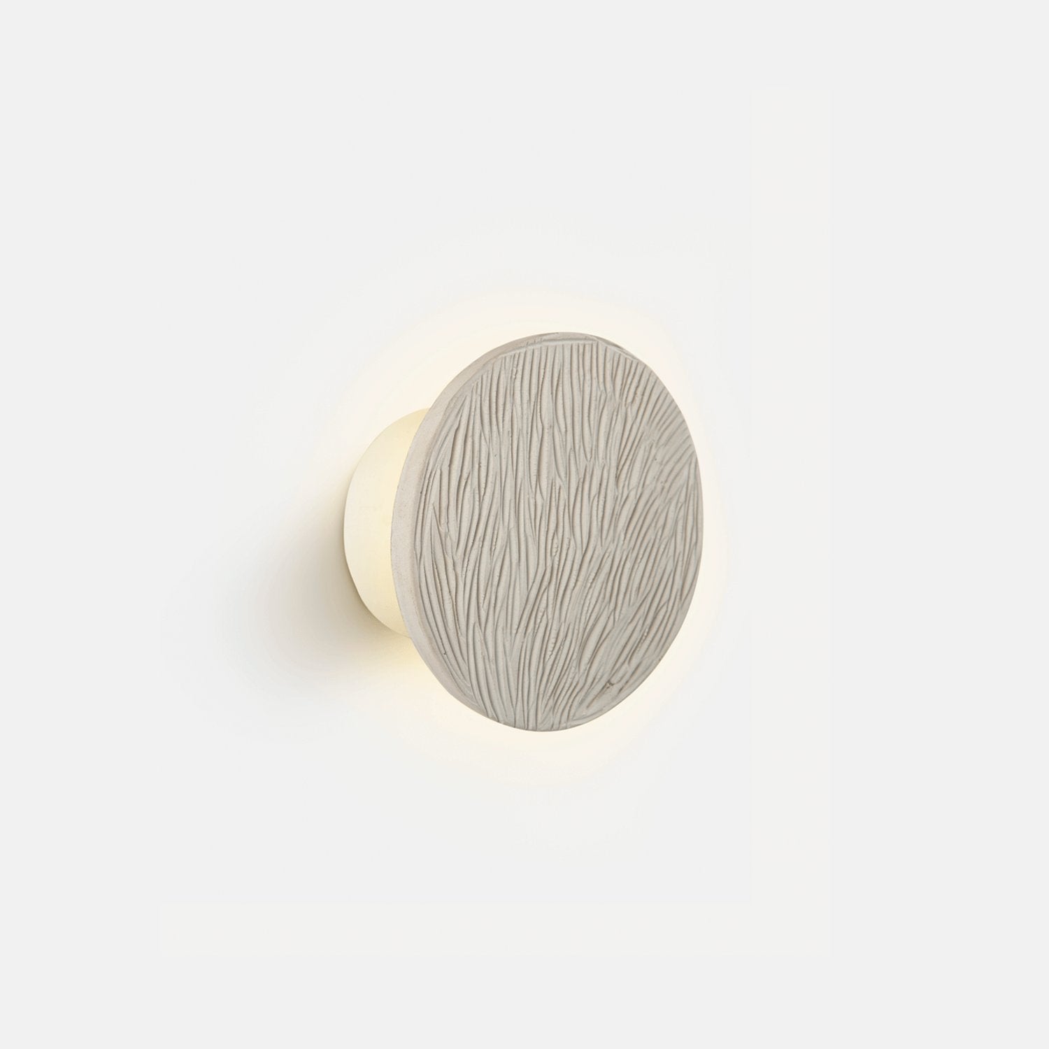 Clay Disc Wall Light