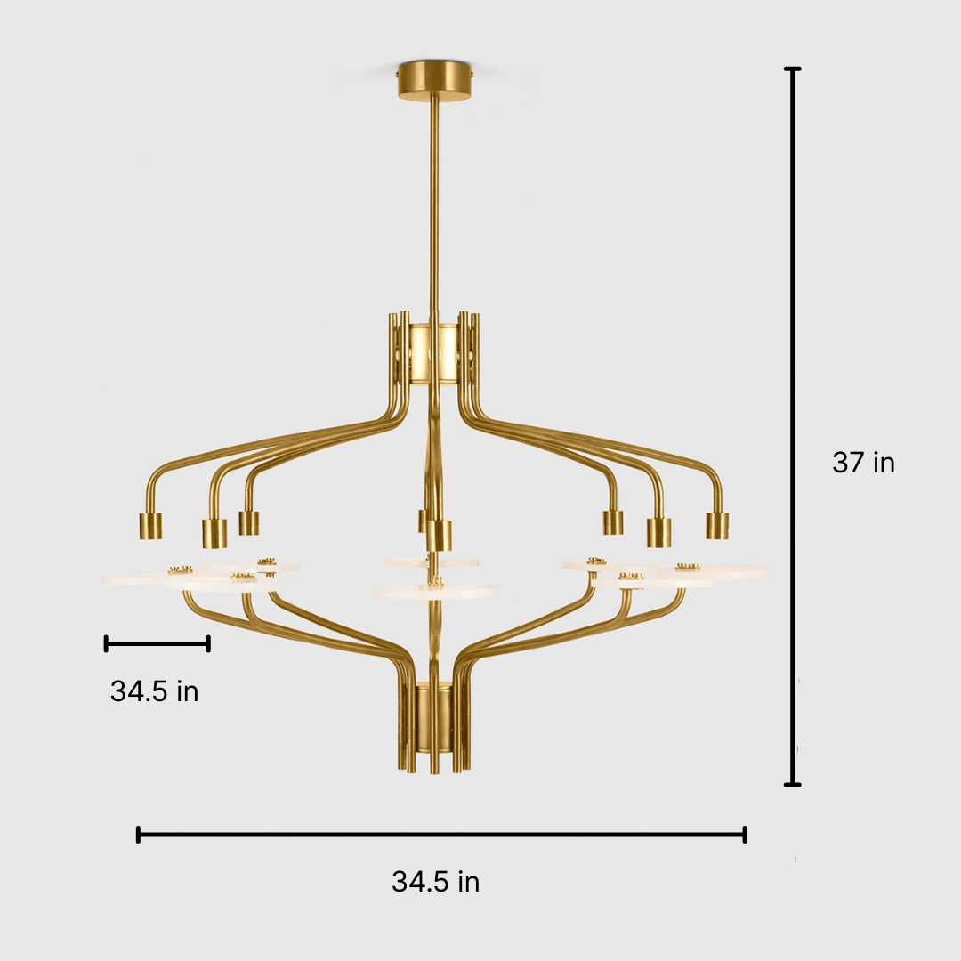 Alabaster Chandelier