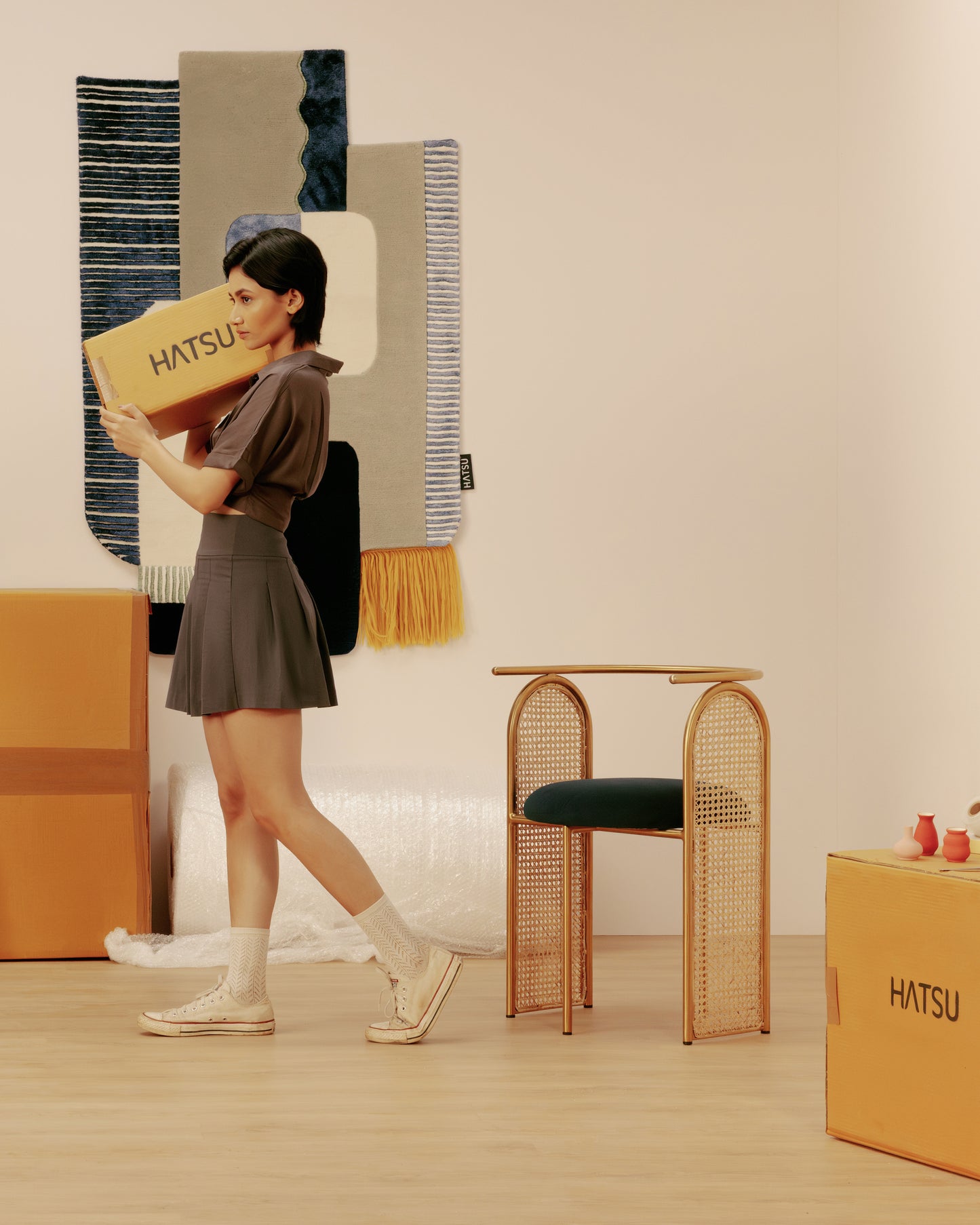 Arco Chair - Gold